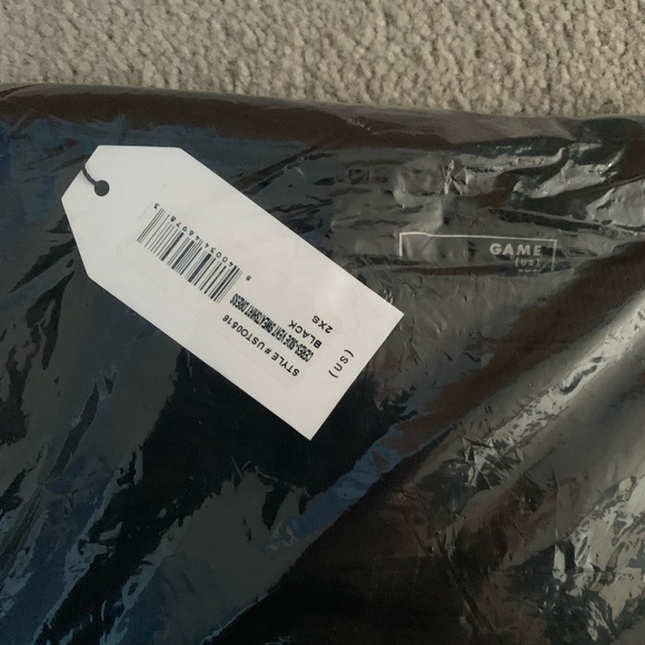 Universal Standard Size 2XS Black Ceres Side Vent Sweatshirt Dress - Picture 3 of 4